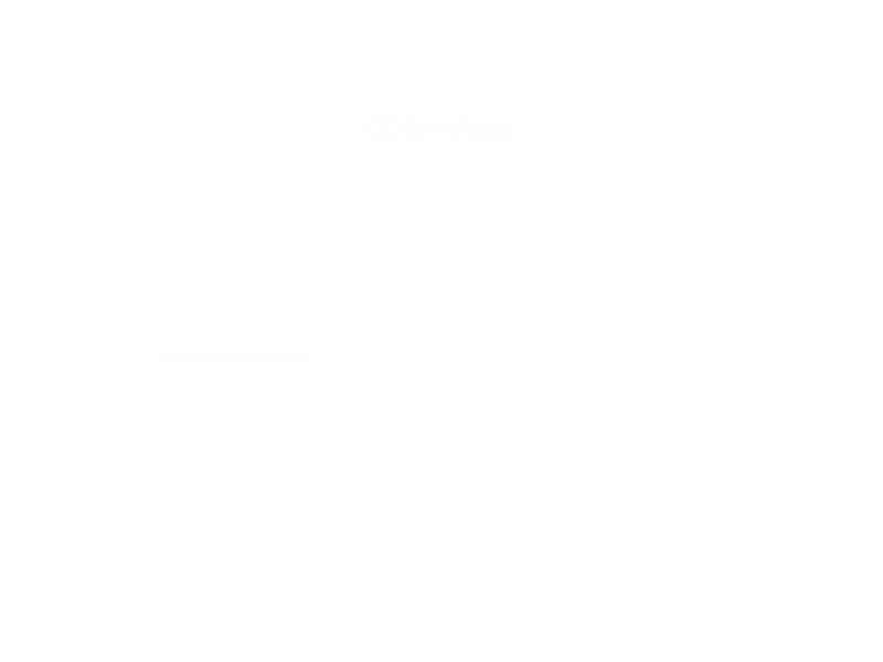 CD / DVD Envelope